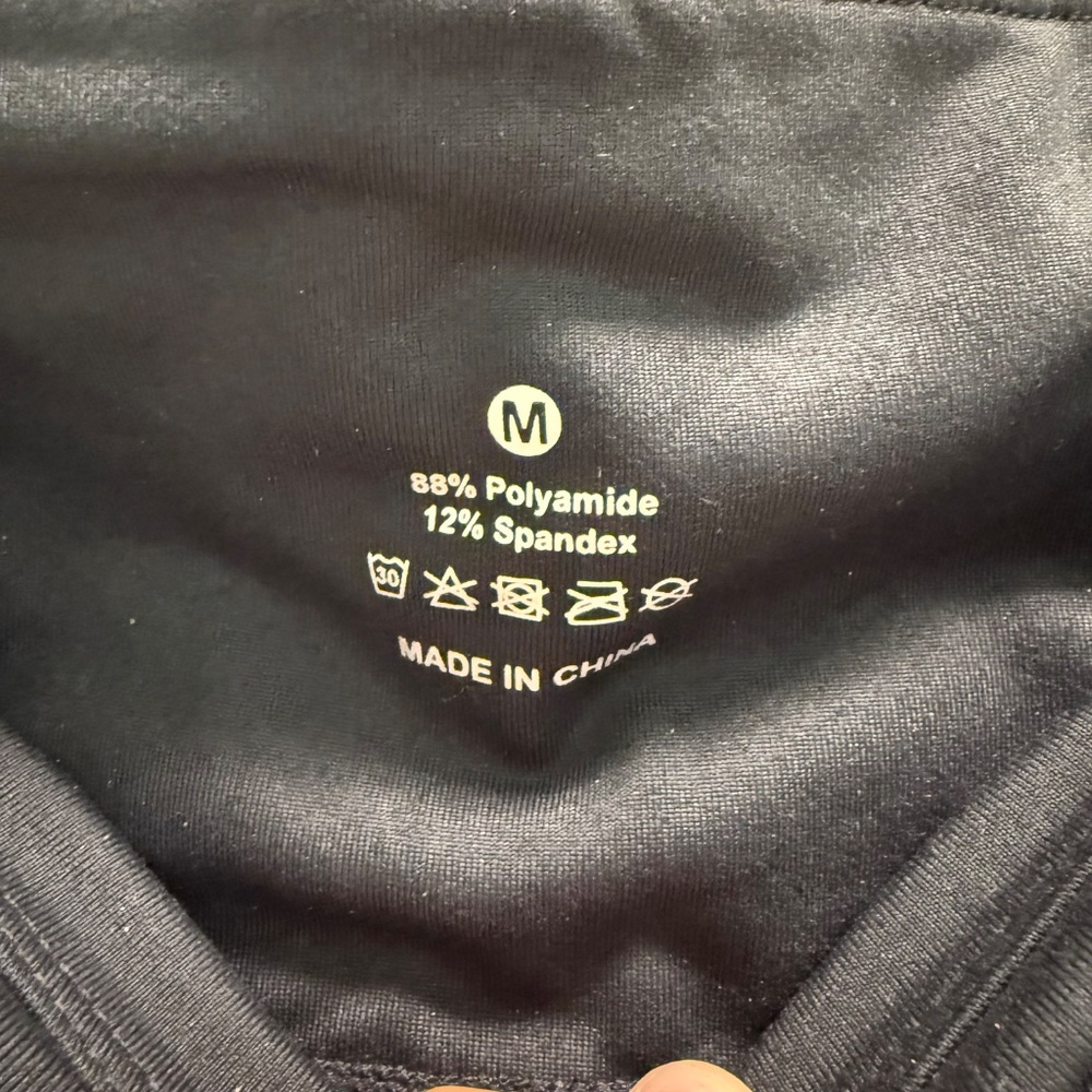 The Gym People Thick High Waist Yoga Pants Tummy Control Workout Yoga Leggings M - Picture 5 of 10